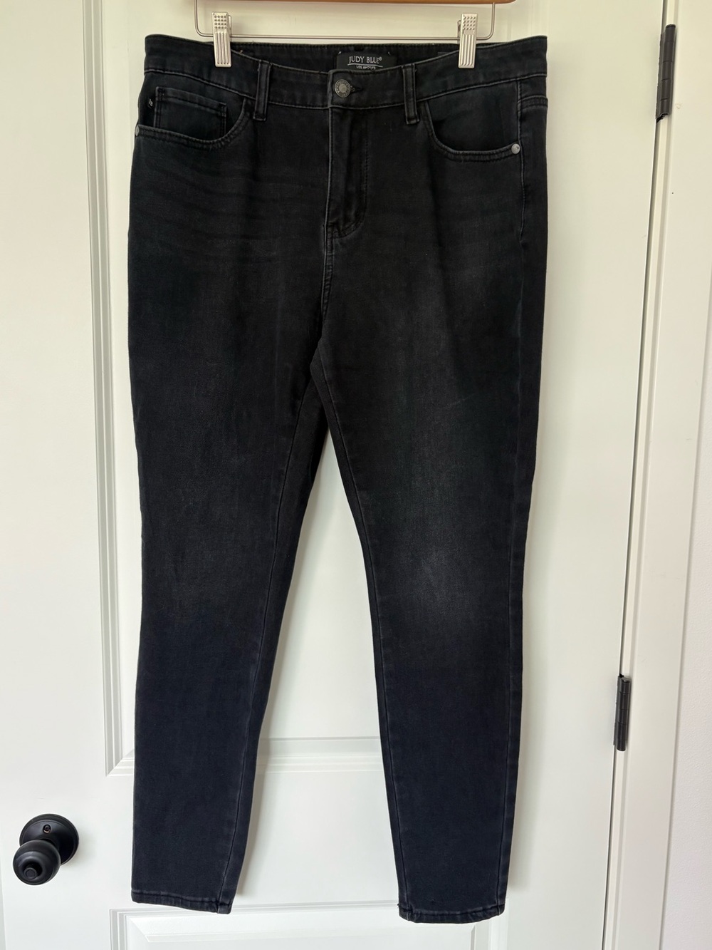 Judy Blue Black High Rise Skinny Jeans Stretch 5-Pocket Women’s 11/30
